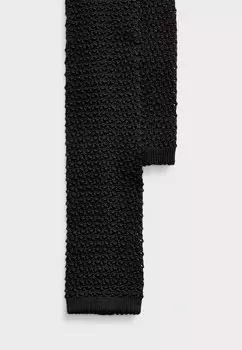 Галстук KNIT SILK TIE Polo Ralph Lauren, черный