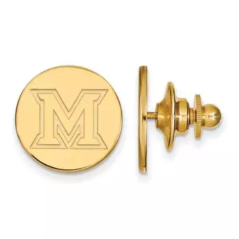 Галстук LogoArt Miami University Redhawks