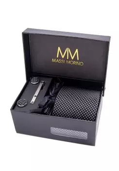 Галстук Massi Morino, черный
