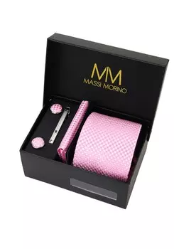 Галстук Massi Morino, розовый