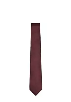 Галстук Massimo Dutti, винно-красный