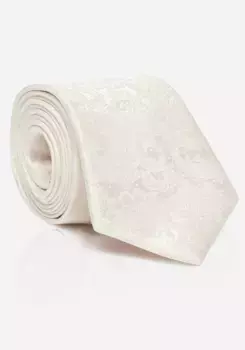 Галстук MONTI "LELIO", галстук из чистого шелка, узор пейсли, цвет Champagner