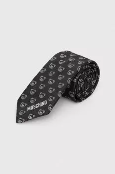 Галстук Москино Moschino, черный