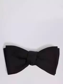 Галстук Moss Silk Self, черный