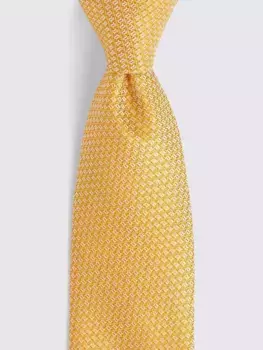 Галстук Moss Textured, желтый