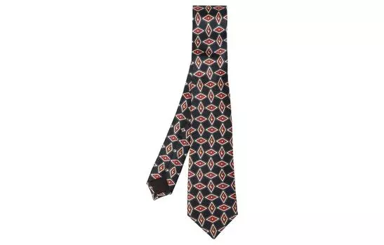 Галстук мужской Gucci, черный / красный
