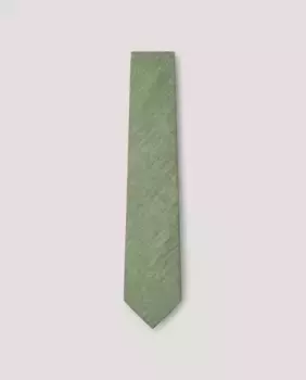 Галстук мужской с узором «ёлочка» Hackett, зеленый