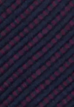 Галстук-наклейка seiden "Черная роза", широкие (7см) полоски Seidensticker, красный