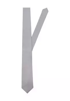 Галстук однотонный мужской seidensticker, серебро