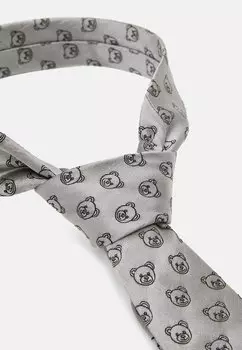 Галстук PALA BLADE UNISEX MOSCHINO, серый