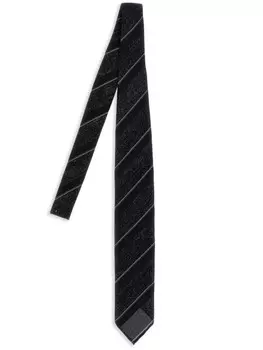 Галстук полка Brioni, черный