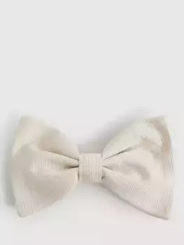 Галстук Reiss Boyle Silk Ready, слоновая кость