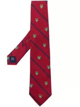 Галстук с принтом POLO RALPH LAUREN, красный