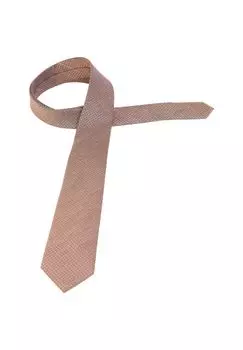 Галстук с рисунком ETERNA, цвет Terracotta