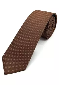Галстук SEIDENFALTER KRAWATTE 6CM Seidenfalter, коньяк