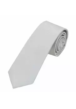 Галстук Seidenfalter, серебряный