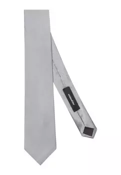 Галстук SEIDENSTICKER Tie Schwarze Rose, серебряный