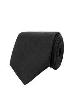Галстук Selected Homme, черный