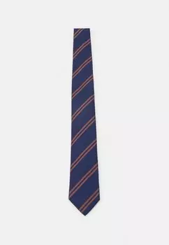 Галстук SLHDAN TIE Selected Homme, цвет sky captain/burnt henna