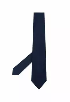 Галстук SOLID Hackett London, цвет navy
