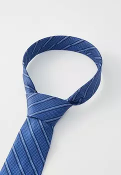 Галстук STRIPE LOGO TIE Michael Kors, синий