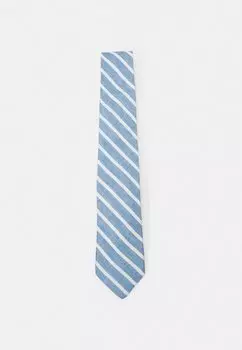 Галстук STRIPE TIE Michael Kors, цвет light blue