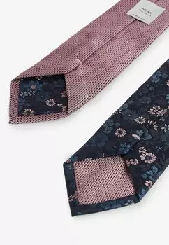 Галстук TEXTURED WITH 2 PACK Next, розовый