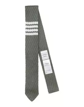 Галстук Thom Browne, серо-зеленый