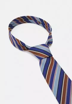 Галстук TIE CLUB STRIPE UNISEX Paul Smith, синий