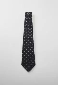 Галстук TIE UNISEX Emporio Armani, темно-синий