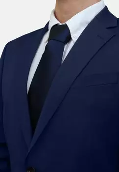 Галстук UNI 8CM BREIT Fabio Farini, темно-синий