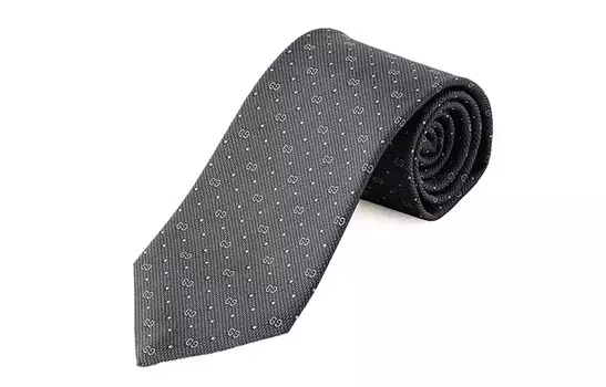 Галстук унисекс GUCCI, Blue/Gray