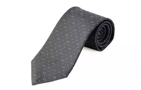 Галстук унисекс GUCCI, Blue-gray - original bag