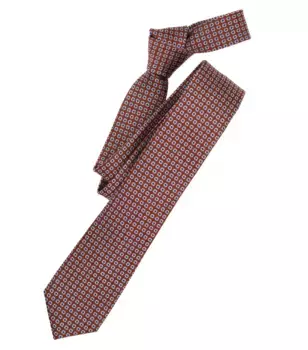 Галстук ВЕНТИ "Галстук ВЕНТИ с рисунком" Venti, оранжевый