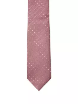 Галстук в горошек TOM FORD, розовый