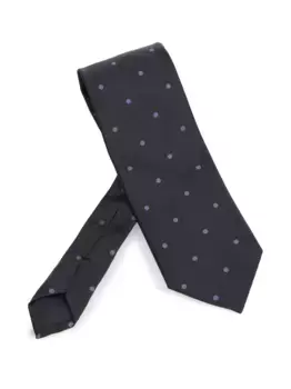 Галстук в горошек TOM FORD, синий