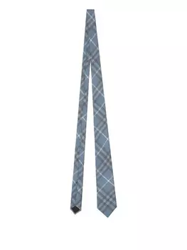 Галстук в клетку Burberry, синий