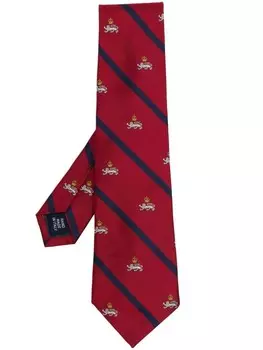 Галстук в полоску Polo Ralph Lauren, красный