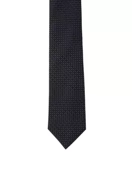 Галстук Zegna из шелка, синий