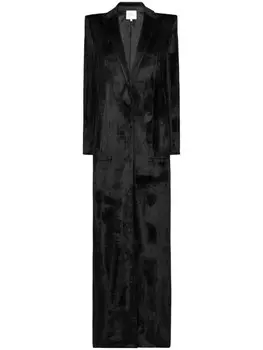 Galvan пальто Sculpted, черный