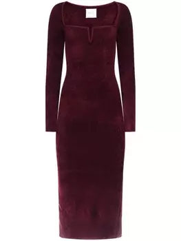 Galvan платье Freya, красный