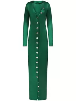 Galvan платье Turlington, зеленый