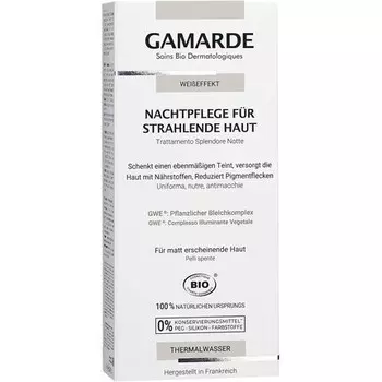 GAMARDE Bio-Kosmetik White Effect Ночной уход для сияющей кожи 40мл