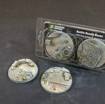Gamers Grass: Bases Round - Urban Warfare 60мм (2 шт.) Inna marka