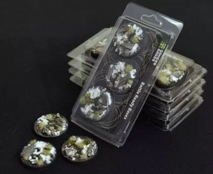 Gamers Grass: Подставки круглые - зима 50мм (3 шт.) Inna marka