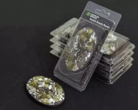 Gamers Grass: Подставки Овальные - Зима 105 мм (1 шт.) Inna marka