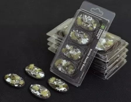 Gamers Grass: Подставки Овальные - Зима 60 мм (4 шт.) Inna marka
