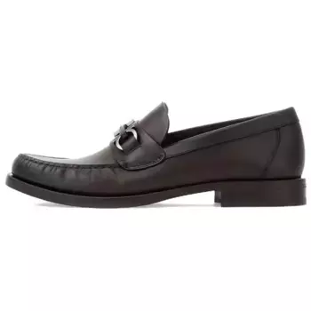 Gancini Лоферы женские коричневые Ferragamo