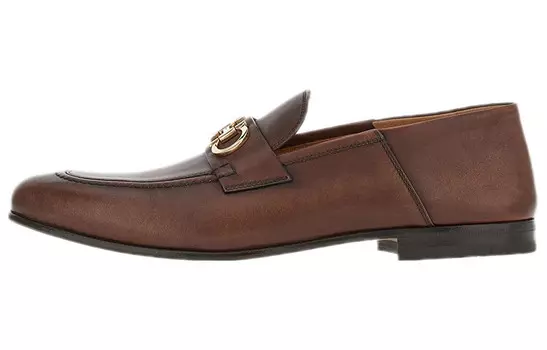 Gancini Men"s Casual Men Low-top Коричневый Ferragamo