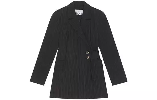 GANNI Деловые костюмы женские черные
